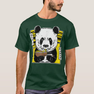 Funny Panda Ramen Kawaii Japan Kitchen Food Anime T-Shirt