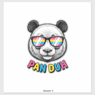Funny Panda Sunglasses Vintage Engraving Shirt Des