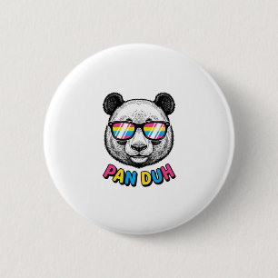 Funny Panda Sunglasses Vintage Engraving Shirt Des 6 Cm Round Badge