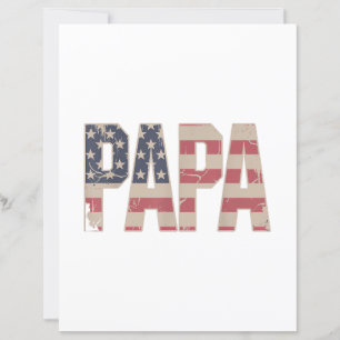Funny Papa Art for Grandpa from Grandkids Father's