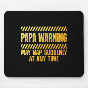 Funny Papa Art For Grandpa From Grandkids Fathers Mouse Pad