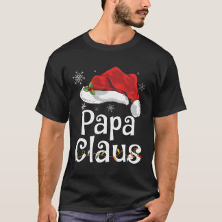Funny Papa Claus Christmas T-Shirt Pyjamas Santa G