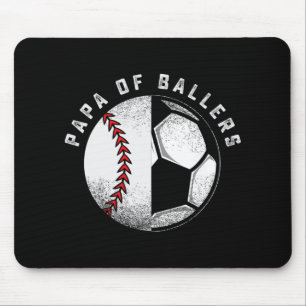 Funny Papa Gift Son Daughter Llers Sell Soccer Dad Mouse Pad