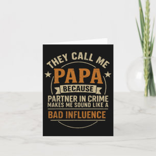 Funny Papa Grandpa Best Papa From Grandkids Papi F Card