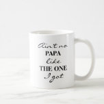 Funny Papa Grandpa Coffee Tea Mug<br><div class="desc">Customisable coffee/tea much for Papa. Change "PAPA" to Grandpa or whatever name you would like!</div>