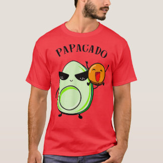 Funny Papacado Avocado Lovers 2 T-Shirt