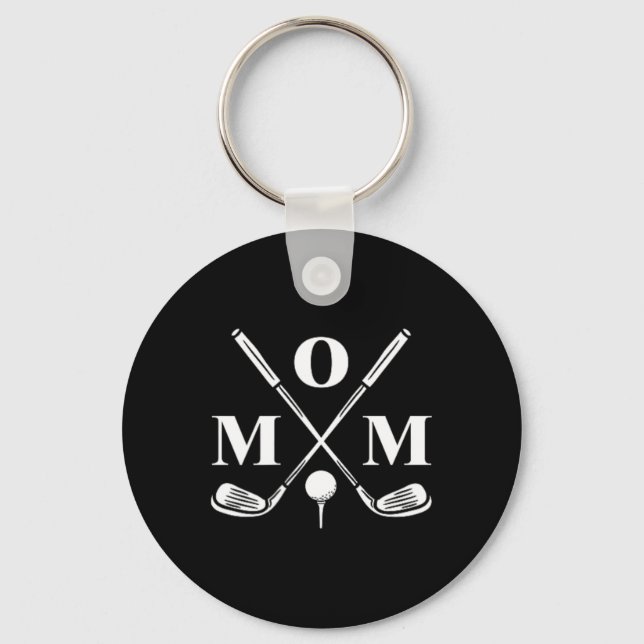 Funny Par Tee Mum Golf Matching Golfing Quote Part Key Ring (Front)