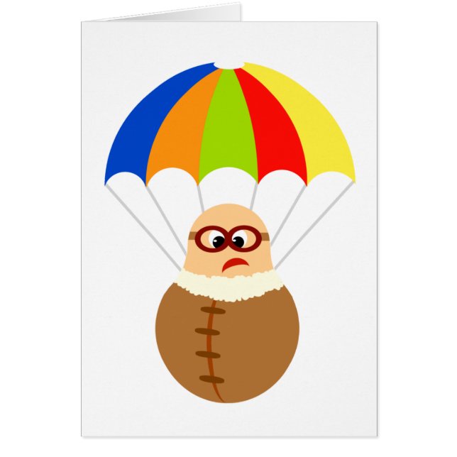 Funny Parachute Card (Front)