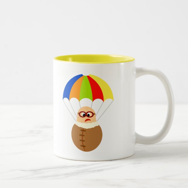 Funny Parachute Mug (Right)