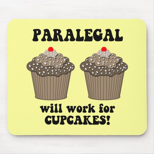 funny paralegal mouse pad (Front)