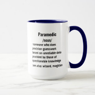 funny Paramedic Definition gifts for men women Mug