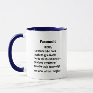 funny Paramedic Definition gifts for men women Mug