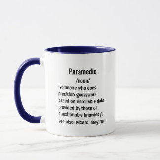 funny Paramedic Definition gifts for men women Mug