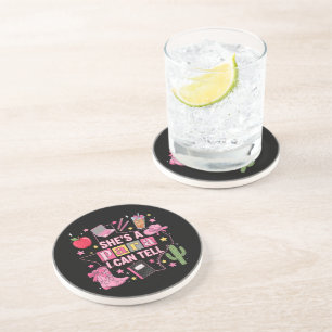 Funny Paraprofessional - She's A Para I Can Tell Coaster