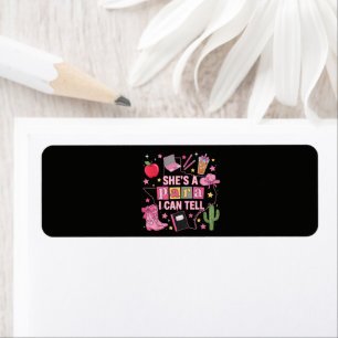 Funny Paraprofessional - She's A Para I Can Tell Return Address Label