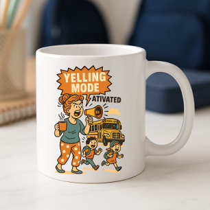 Funny Parent Mug; Fun Parents Morning School Run  Coffee Mug