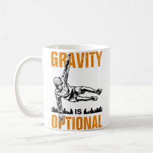 Funny Parkour Obstacle Course Design For Parkour L Coffee Mug