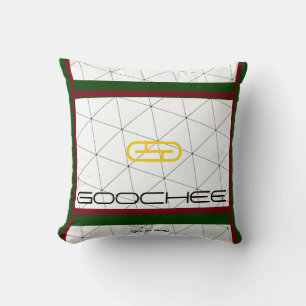 Funny Parody Fake Brand "Goochee" (Yes, it's fake) Cushion