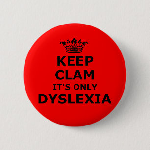 Funny parody keep calm and carry on 6 cm round badge