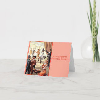 funny party celebration invitation people fun