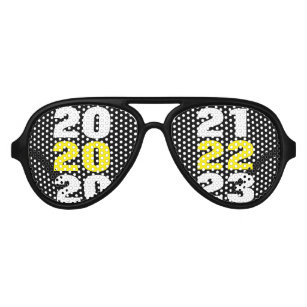 Funny party shades for 2023 New Year's Eve party 