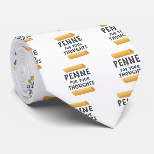 Funny Pasta Pun Tie