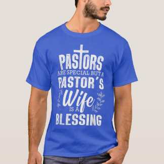 Funny Pastor Art For Women Wife Pastor Preacher Ch T-Shirt