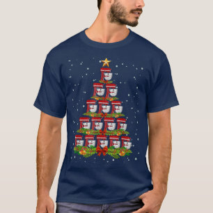 Funny Pastry Baker Christmas Tree Cookie Squad Bak T-Shirt