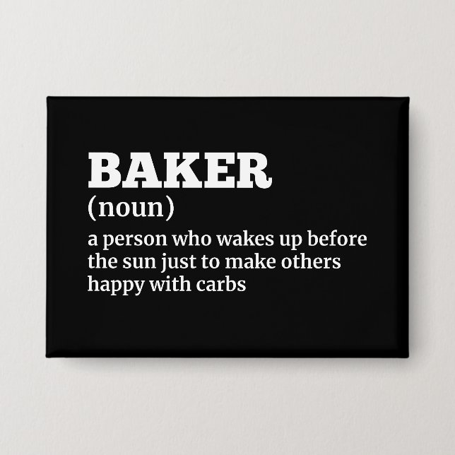 Funny Pastry Chef Definition (Front)