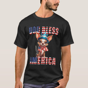Funny Patriotic Chihuahua T-Shirt
