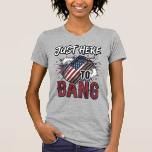 Funny Patriotic Firecracker Vintage 4th of July Sh T-Shirt