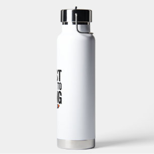Funny Patriotic Firework Bang Vintage Shirt Design Water Bottle