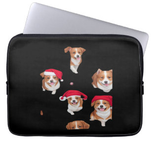 funny patterns christmas yule yuletide Classic T-S Laptop Sleeve