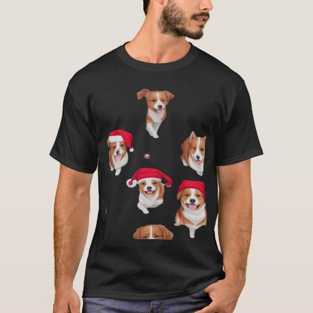 funny patterns christmas yule yuletide Classic T-S T-Shirt (Front)