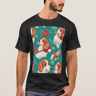 funny patterns christmas yule yuletide T-Shirt