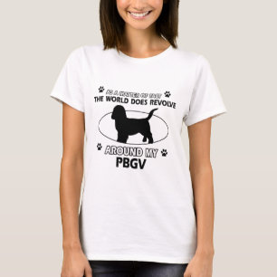 Funny PBGV designs T-Shirt