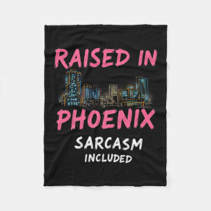Funny Pcute Ss Cute Ssnix Arizona Night Skyline Vi Fleece Blanket