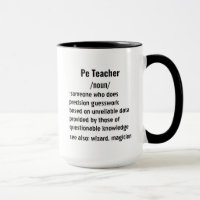 Funny Pe Teacher Definition gifts for men women