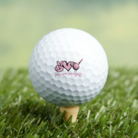 Funny Peace Love Golf Player Sport Lovers 