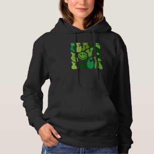Funny Peace Love Luck Happy St Patricks Day Hoodie