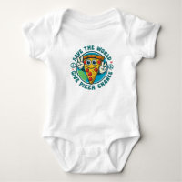 Funny Peaceful Pizza Outfit for Boys & Girls