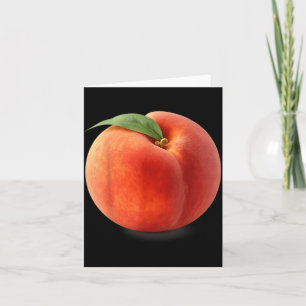 Funny Peach Costume Shirt Cute Matching Couple Card
