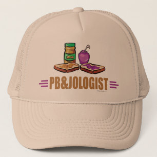 Funny Peanut Butter & Jelly Trucker Hat