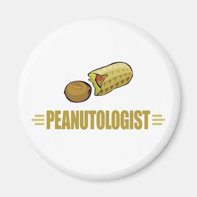 Funny Peanut Magnet (Front)