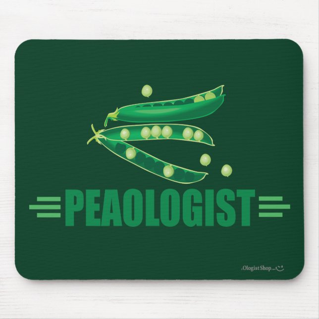 Funny Peas Mouse Pad (Front)