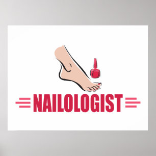 Funny Pedicure Poster