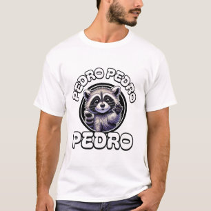 Funny Pedro Pedro Dancing Racoon Popular Internet T-Shirt