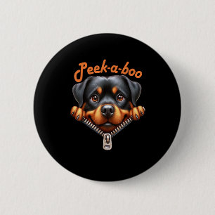 Funny - Peekaboo 6 Cm Round Badge
