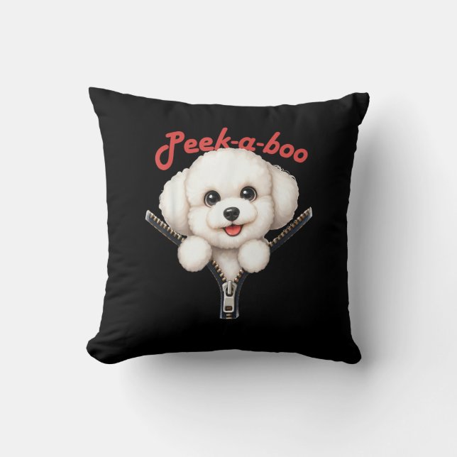Funny - Peekaboo Halloween Cushion (Front)