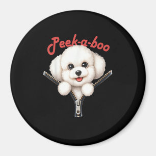 Funny - Peekaboo Halloween Magnet